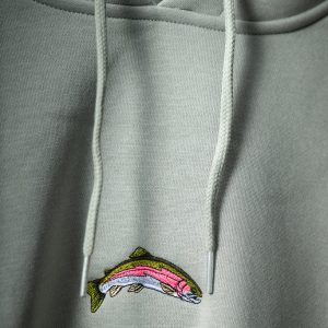 Virtuos Thunder Steelhead Trout Ghiaccio Cotton Hoodie
