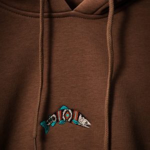 Virtuos Native Trout Terra Cotton Hoodie